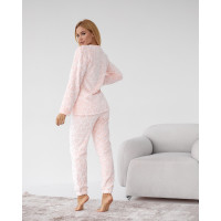 Жіноча флісова тепла піжама