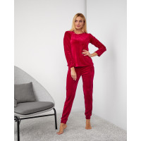 Домашній жіночий велюровий костюм