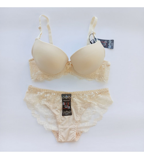 Комплект жіночої білизни гладка чашка С Bieweier 