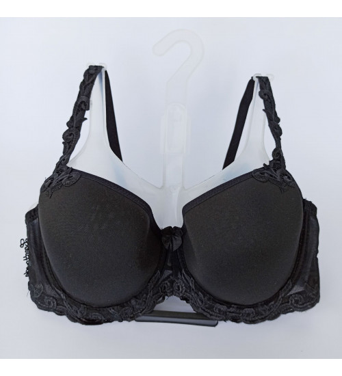 Бюстгальтер чашка D з тонкого поролону Lanny mode чорний