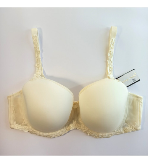 Бюстгальтер чашка C з тонкого поролону Lanny mode молочний